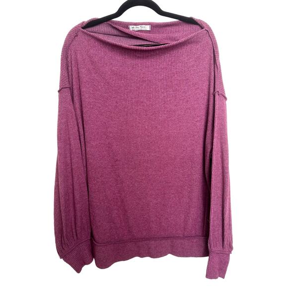 We the Free Small Long Sleeve Thermal Sweater - Picture 1 of 4